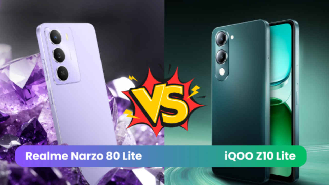 Realme Narzo 80 Lite 5G vs iQOO Z10 Lite 5G: 10 হাজার টাকার কম দামে দুটি ৫জি স্মার্টফোন, কোনটি হবে আপনার চয়েজ