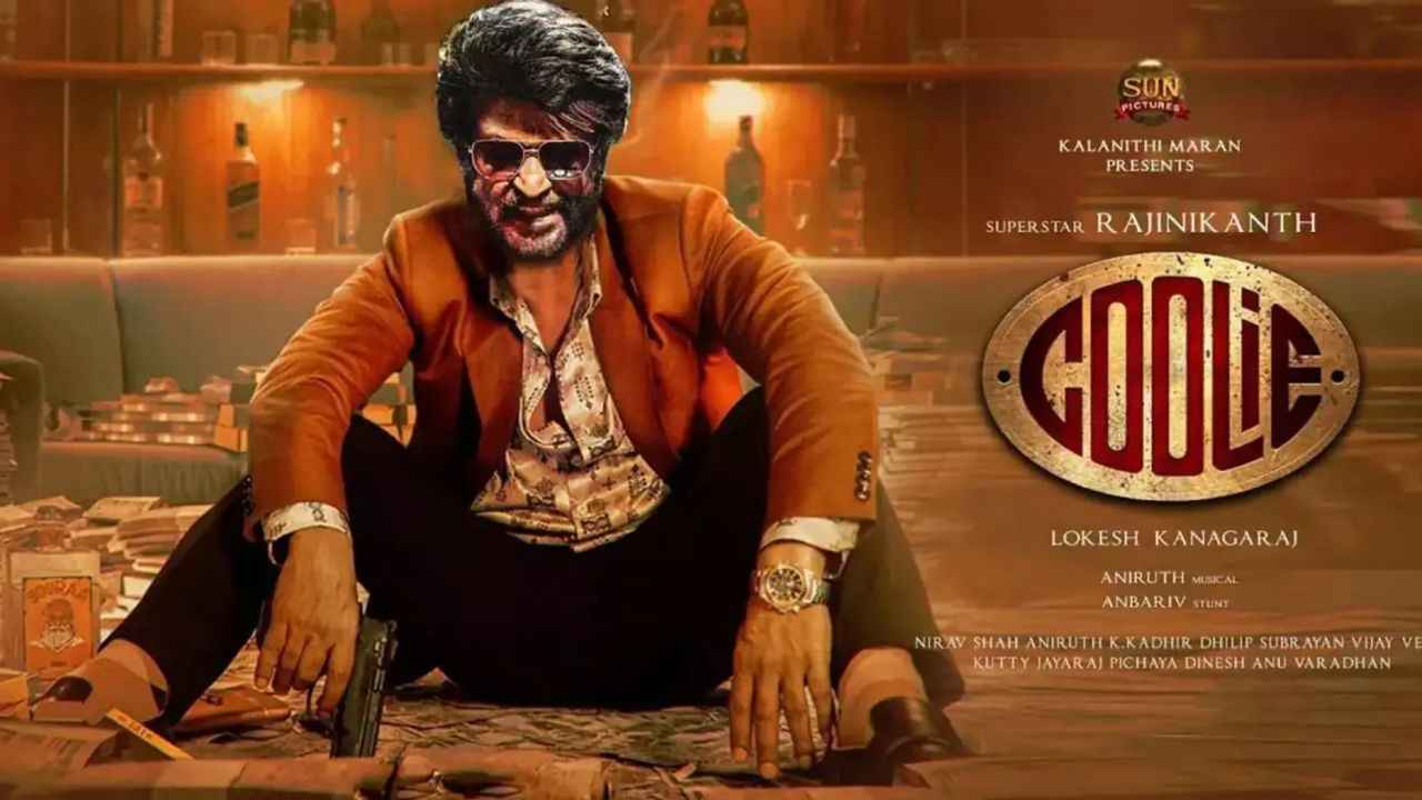 சூப்பர் ஸ்டார் ரஜினிகாந்த் கூலி அட்வான்ஸ் புக்கிங்கில் ரூ,50 கோடி வசூல்