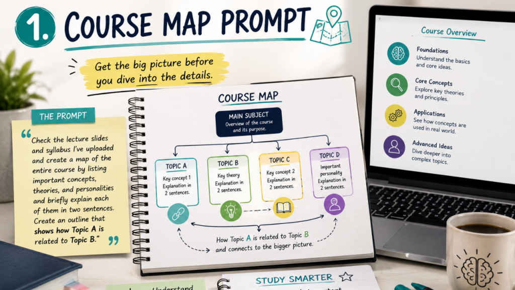 Course map prompt