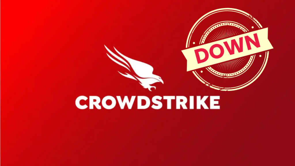 big cybersecurity Crowdstrike Down and showing critical error to users