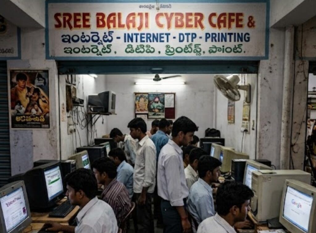 cyber cafe