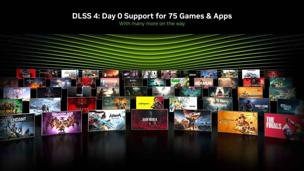 DLSS 4 game support