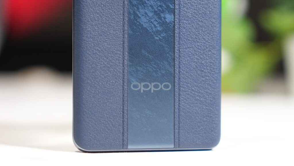 OPPO F27 Pro+ has a premium vegan leather design