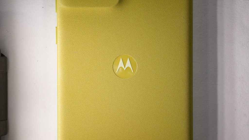 Motorola G85 Vegan Leather Back