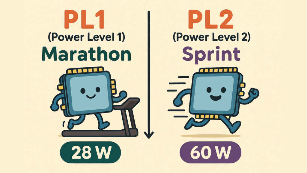 Difference between PL1 and PL2 in laptops