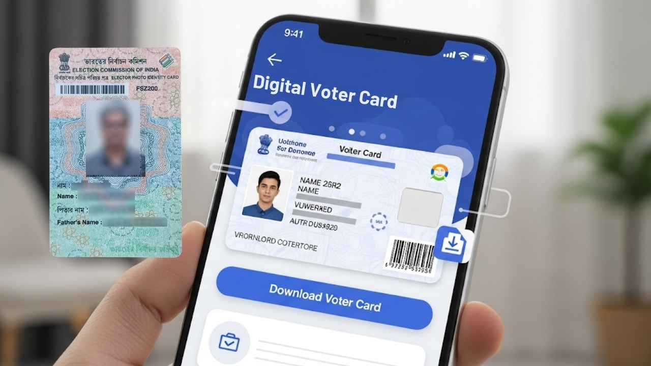 Digital Voter Id Card: মোবাইলে ডাউলোড করে রাখুন আপনার ভোটার আইডি কার্ড, সহজ উপায় জানুন কীভাবে ডাউনলোড করবেন?