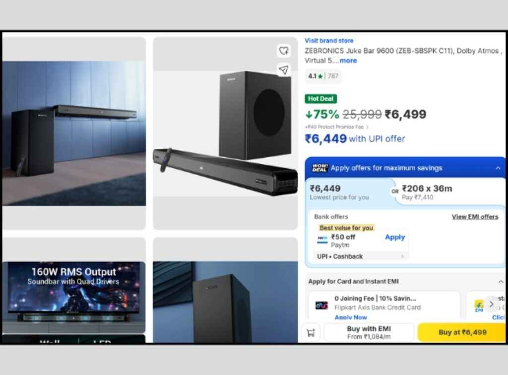 Dolby Atmos soundbar deal