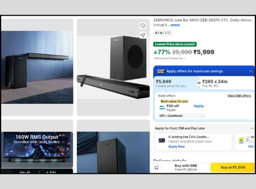 Dolby Atmos soundbar deal