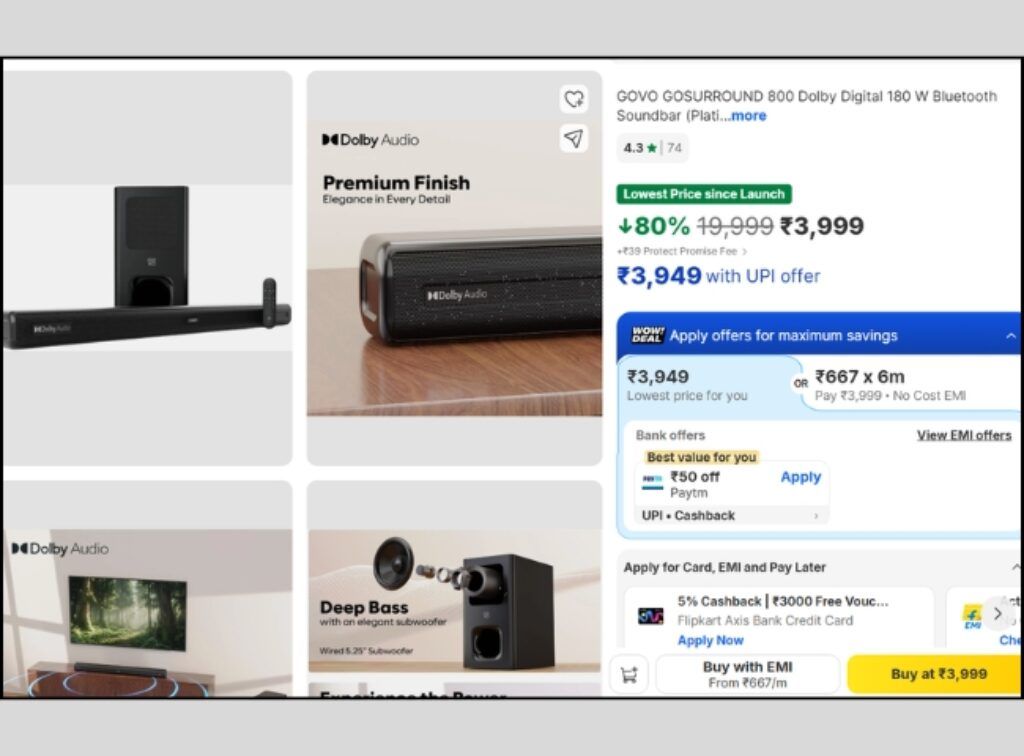 Dolby Audio soundbar offer