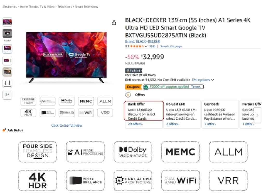 Dolby Vision Smart Tv