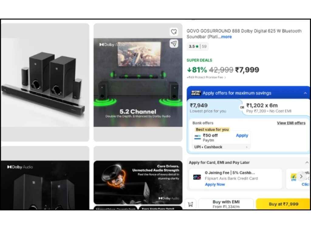 Dolby soundbar deal