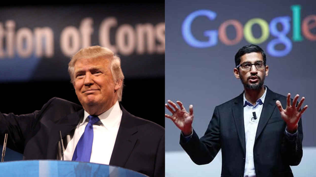 Donald Trump says Sundar Pichai called his McDonald’s visit ‘one of the biggest things on Google’