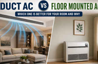 Duct AC vs floor mounted AC: Which one is better for your room and why
