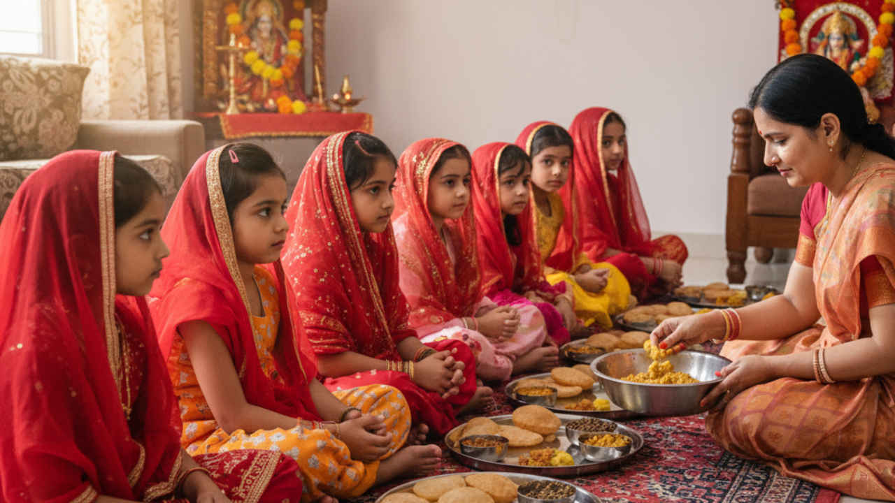 Durga Ashtami 2025 Wishes: फ्री में यहां से डाउनलोड करके शेयर करें WhatsApp Status Video, AI से बनाएं प्यारे-प्यारे इमेजेस