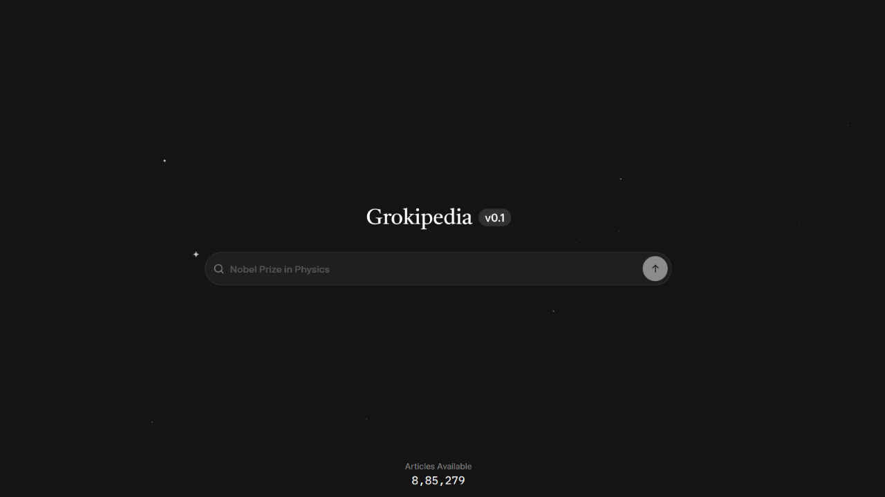 Elon Musk’s AI-powered Wikipedia rival goes live: Here’s how to use Grokipedia