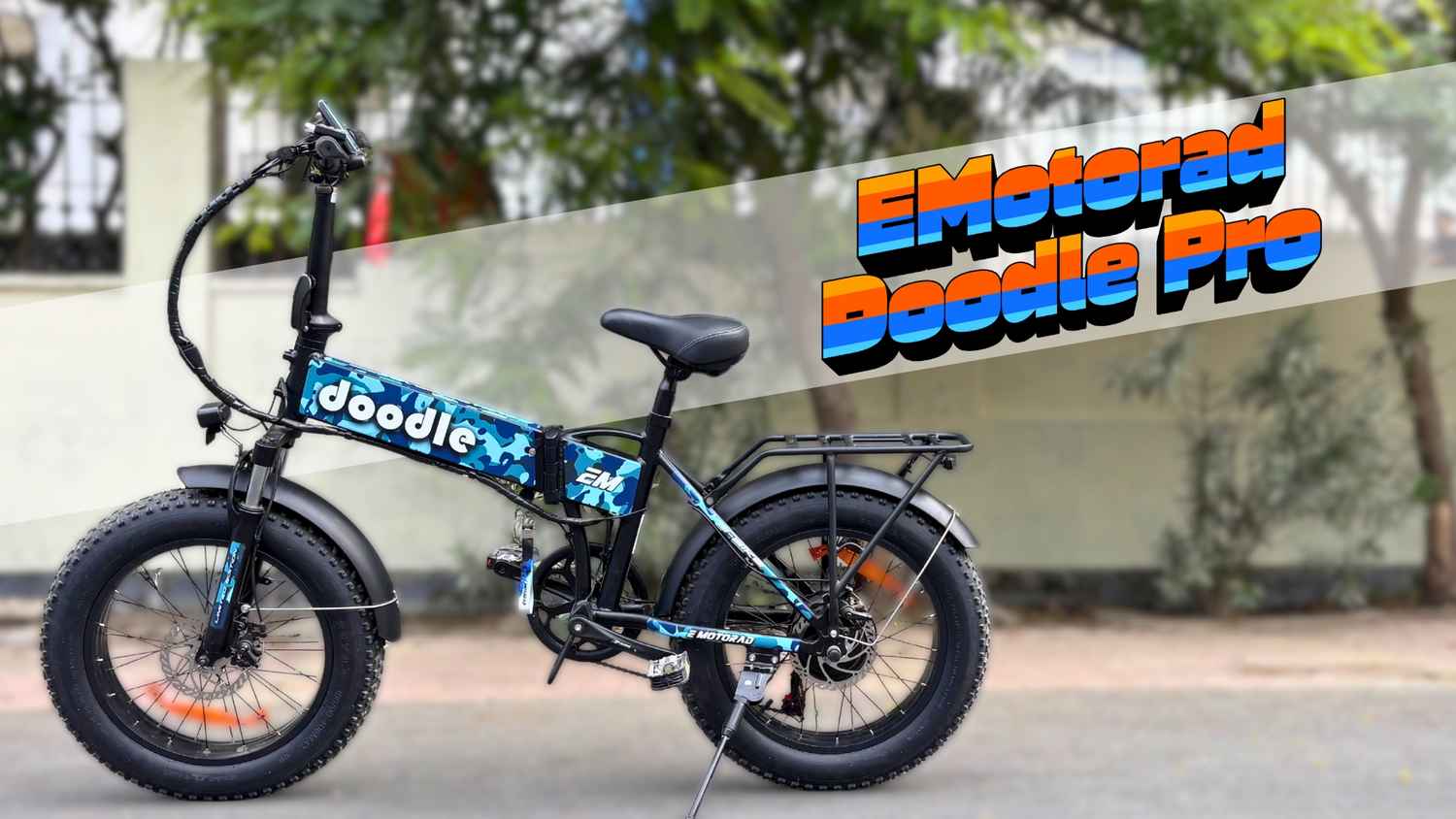 EMotorad Doodle Pro Review: A foldable fat-tyre E-bike that’s fun, flawed but hard to ignore