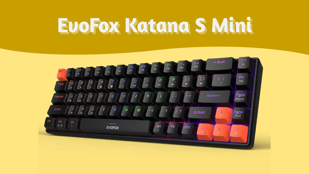 EvoFox Katana S Mini keyboard: Wireless power on a budget?