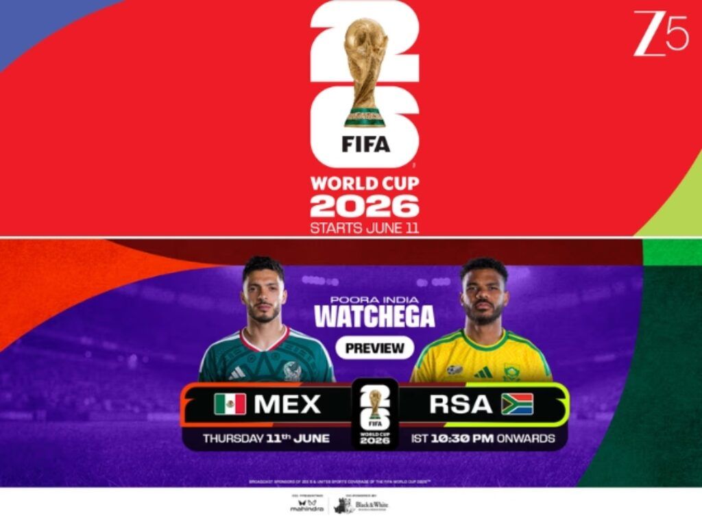 FIFA World Cup 2026 on Zee5
