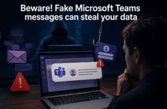 Fake Microsoft Teams messages can steal your data