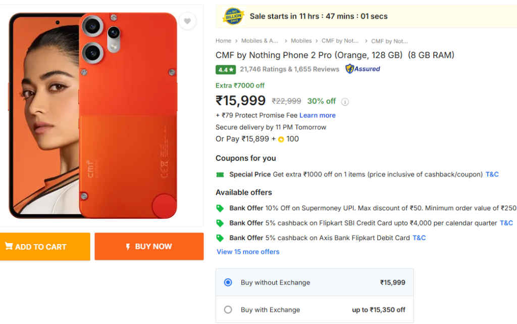 Flipkart Big Billion Days Sale 2025