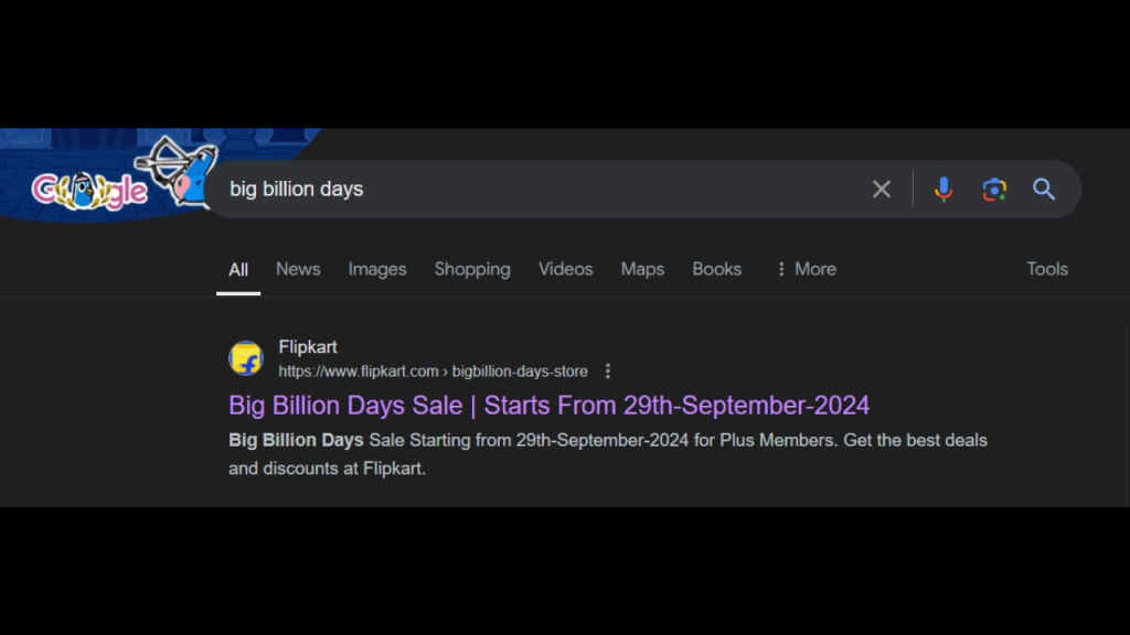 Flipkart Big Billion Days 2024