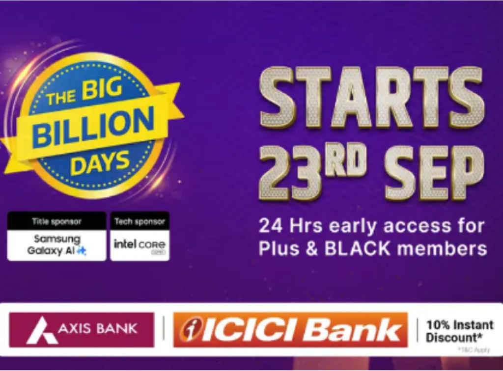 Flipkart Big Billion Days Sale
