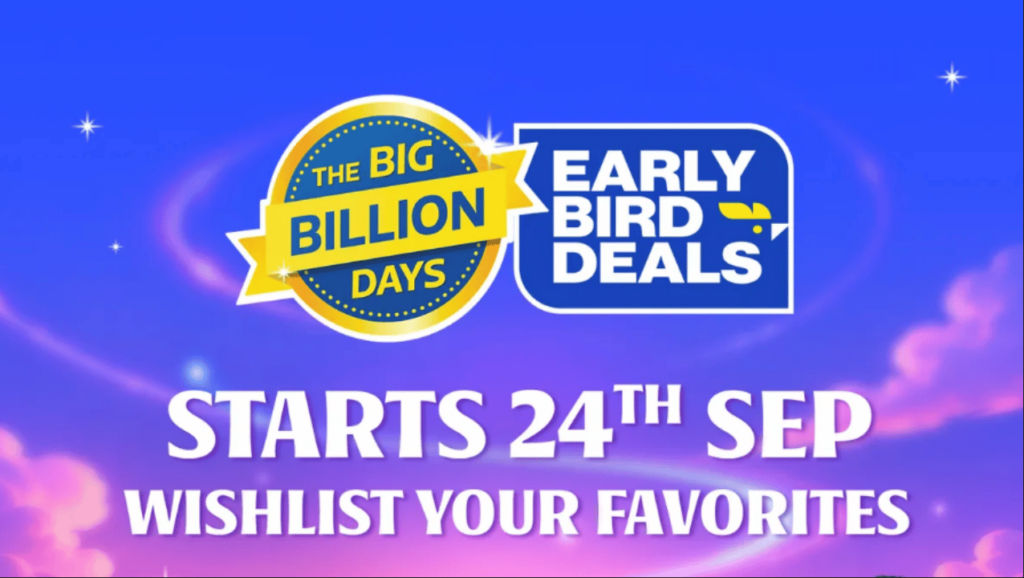 Flipkart Big Billion Days early bird sale 2026