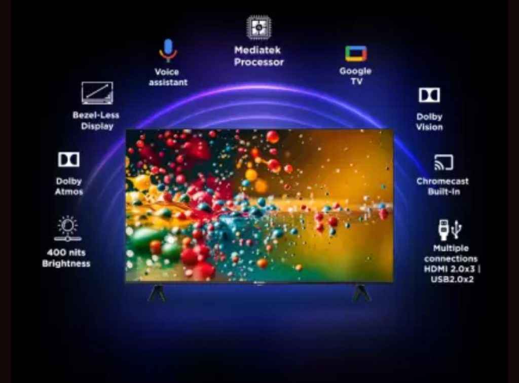Flipkart Big Diwali sale 55 inch qled smart tv deal 