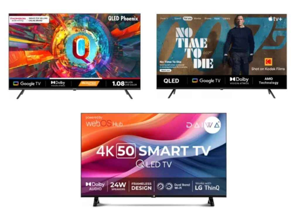 Flipkart Sale QLED Smart Tv  Deals