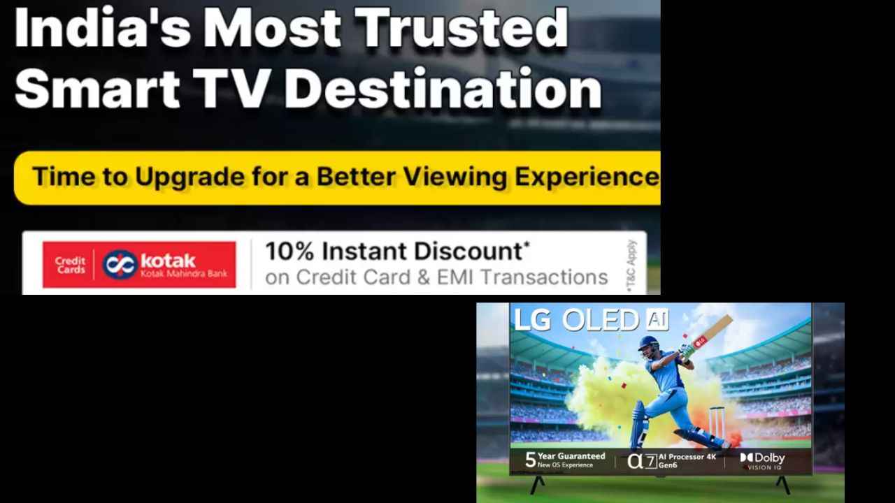 இந்த டாப் ரேட்டட் Big Screen Smart TV யில் அதிரடி டிஸ்கவுண்ட் பெரிய டிவியில் மேட்ச் பார்க்க யாருக்கு தான் பிடிக்காது