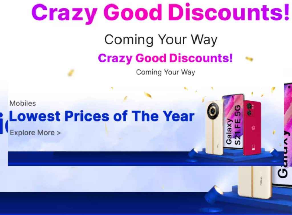 Flipkart The Big Billion Days Sale Deals