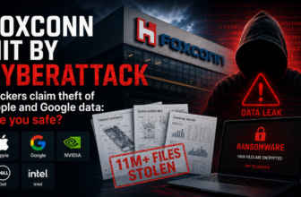 Foxconn hit by cyberattack, hackers claim theft of Apple and Google data: Are you safe?