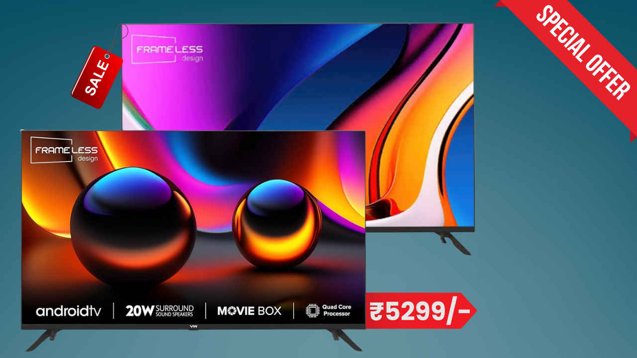 32 ಇಂಚಿನ Frameless Smart TV ಕೇವಲ ₹5299 ರೂಗಳಿಗೆ ಅಮೆಜಾನ್‌ನಲ್ಲಿ ಖರೀದಿಸುವ ಸೂಪರ್ ಚಾನ್ಸ್!