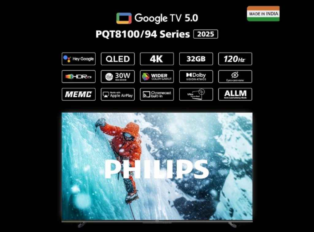 GFF Sale Philips 4K QLED Smart Tv Deal