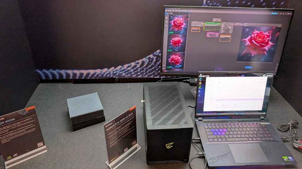 GIGABYTE AI ATOM and AI BOX RTX 5090