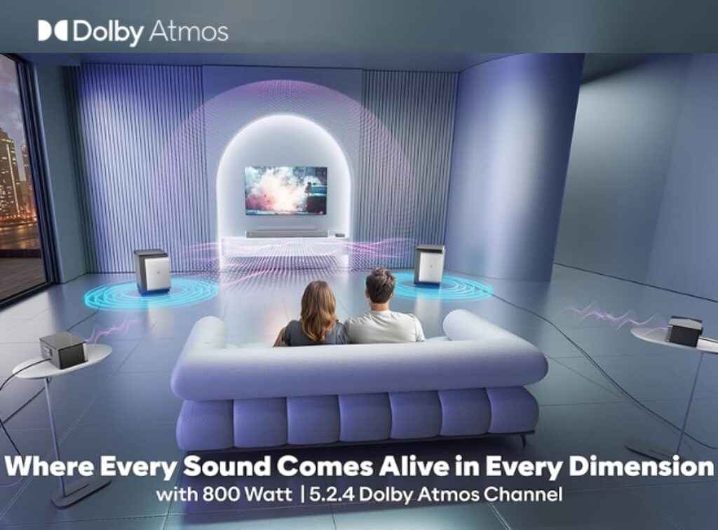 GOVO 5.2.4 True Dolby Atmos soundbar