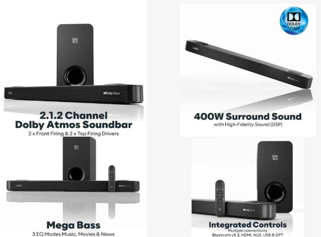 GOVO Dolby Atmos Soundbar