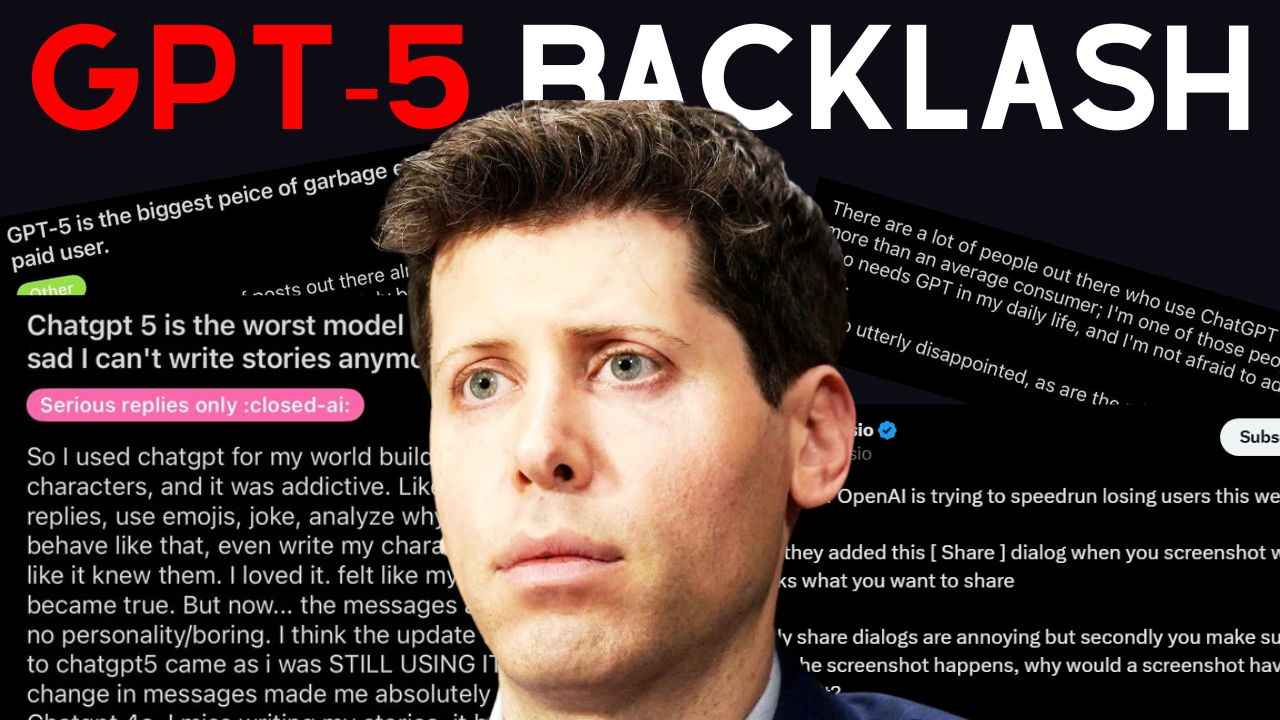 Early reactions to ChatGPT-5 are all bad: What went wrong for OpenAI?