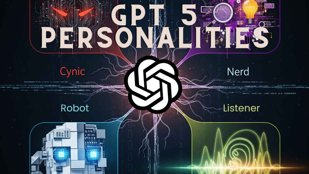 GPT-5’s Personalities and why they work