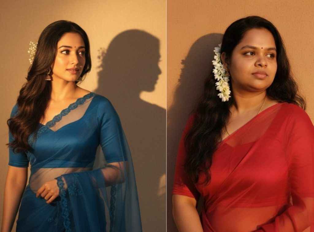 Gemini AI Nano Banana Saree Image