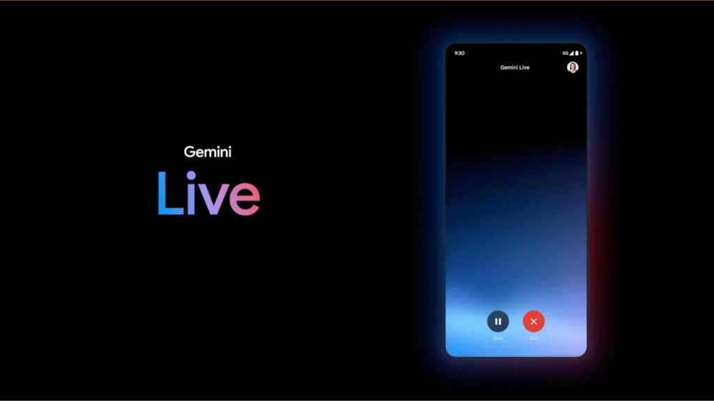 Gemini Live feature