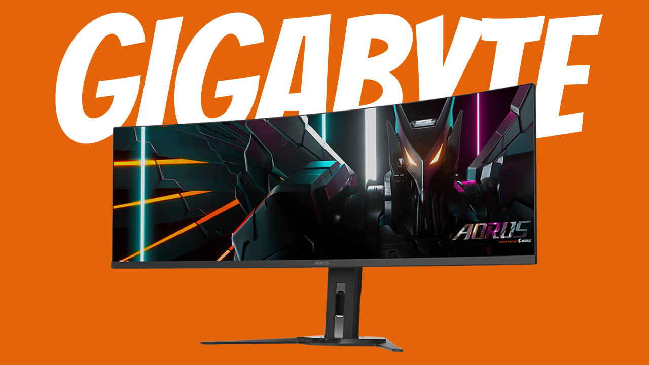 Gigabyte brings AI to its latest AORUS 49-inch curved QD-OLED gaming monitor