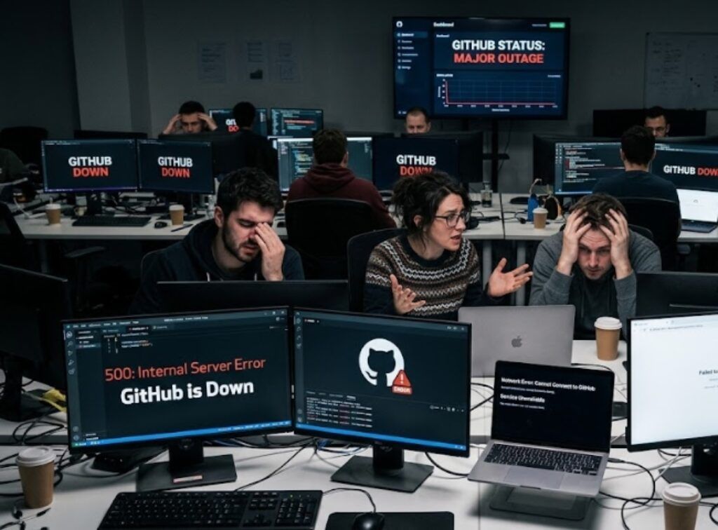 GitHub Down