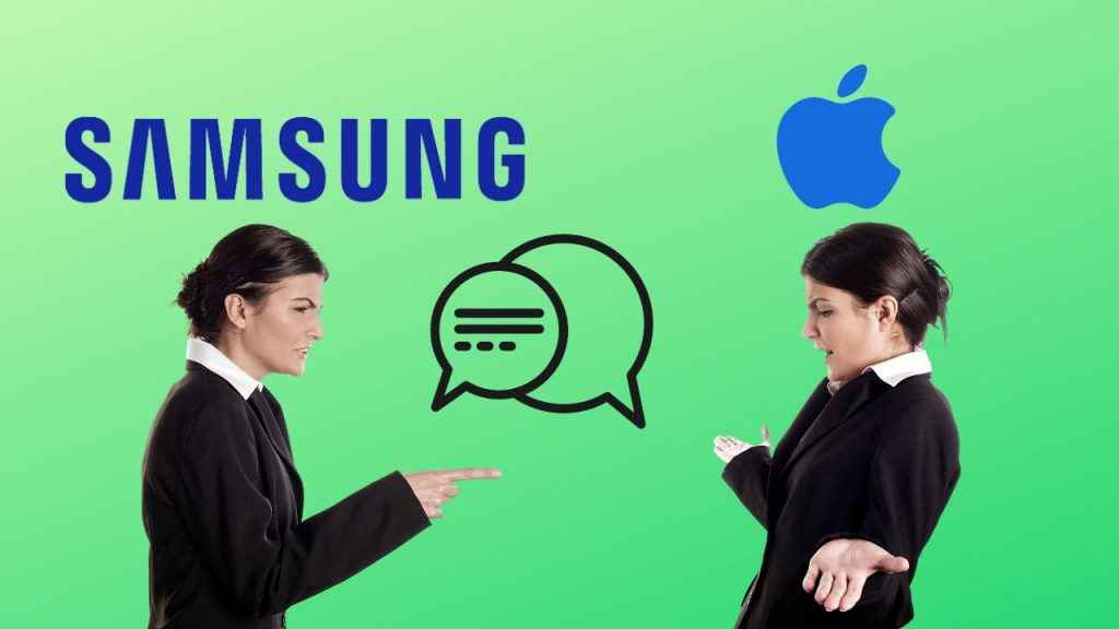 Samsung takes on Apple iphone