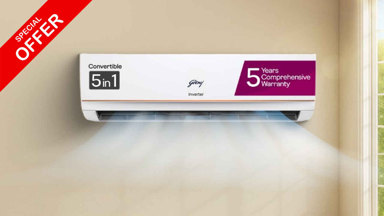 Godrej 1.4 Ton 5 Star AC ಅಮೆಜಾನ್‌ನಲ್ಲಿ ಇಂದು ಸಿಕ್ಕಾಪಟ್ಟೆ ಕಡಿಮೆ ಬೆಲೆ ಮತ್ತು ಭರ್ಜರಿ ಡಿಸ್ಕೌಂಟ್‌ಗಳೊಂದಿಗೆ ಲಭ್ಯ!