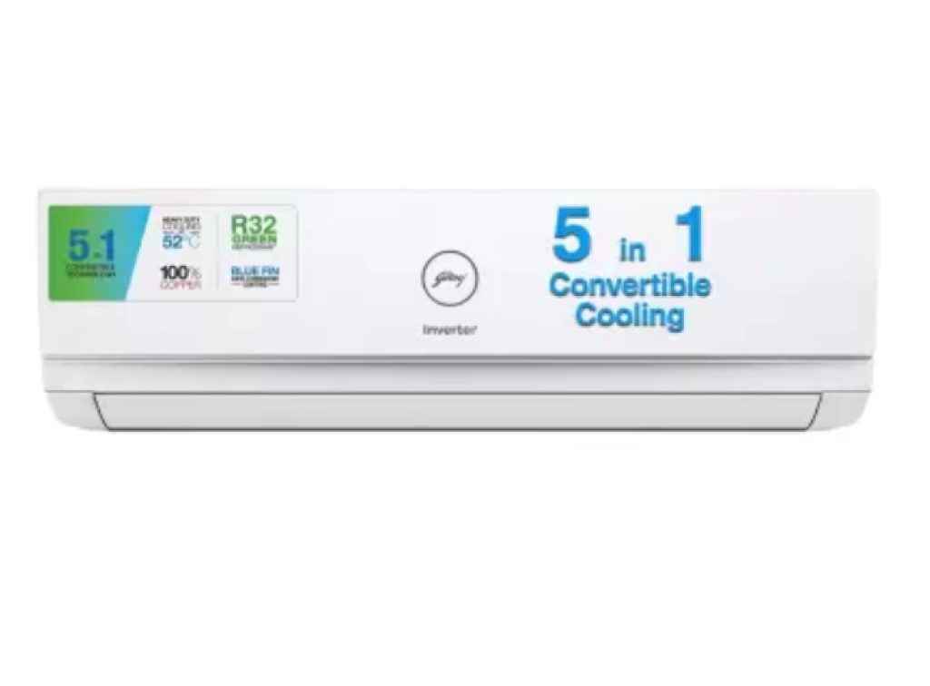 Godrej 5-In-1 2023 Model 1.5 Ton Split AC