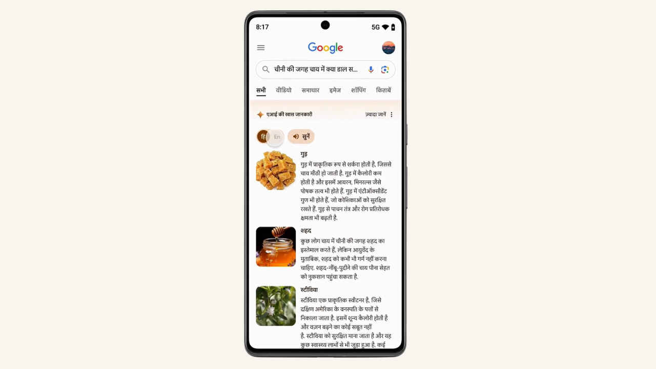 Google’s AI Overviews are now available in India in both Hindi and English