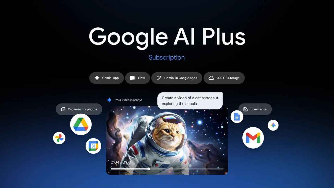 Google adds AI Plus plan with Gemini 2.5 Pro, Workspace integration and more, but there’s a catch