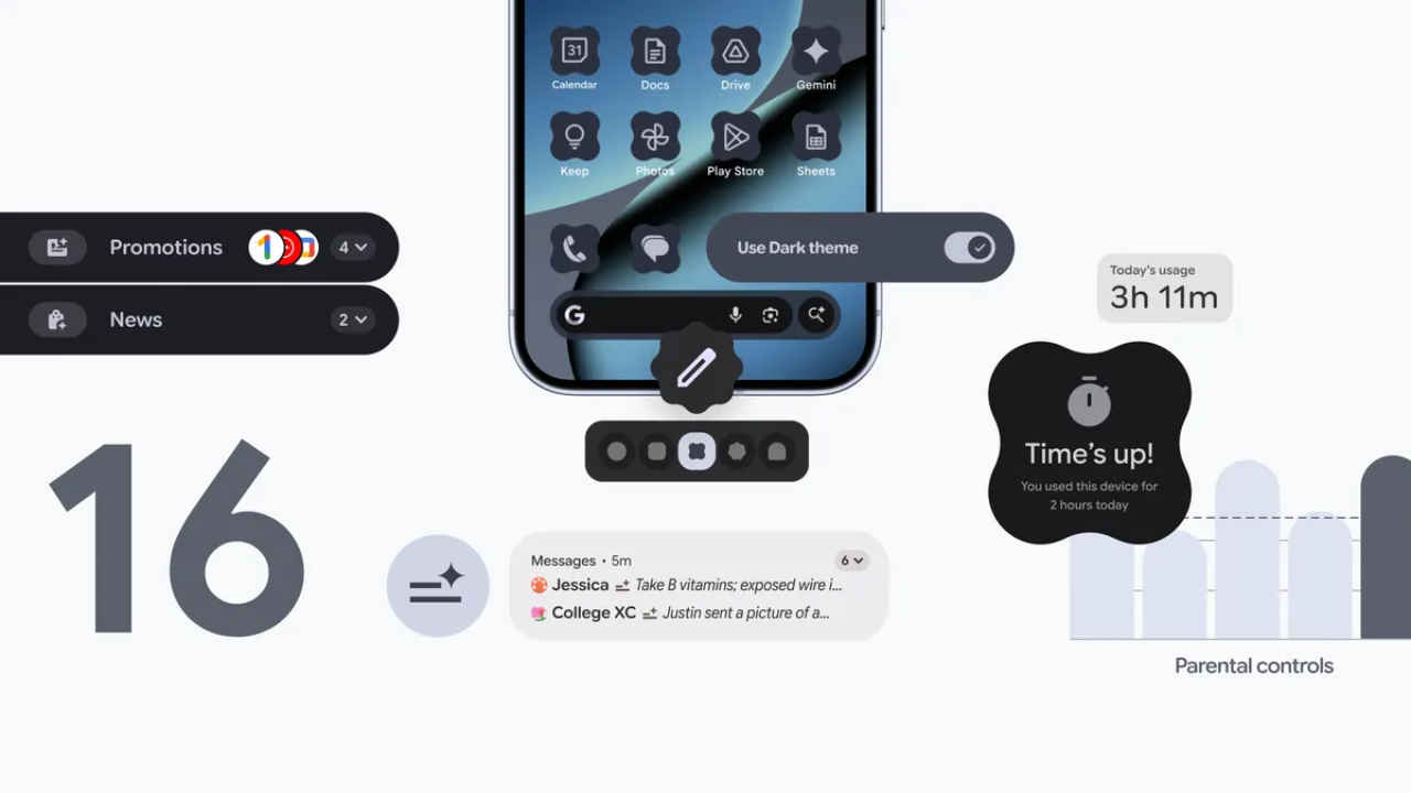 Google Android 16 update brings AI notification summaries, new customisation features and more