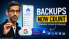 Google starts counting Android backup data against storage limits, here is what changes